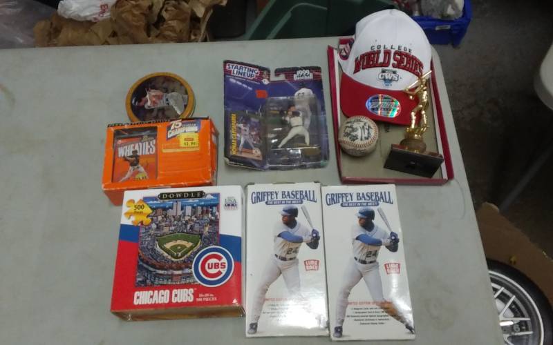 lot 12 image: Lot Of Baseball Collectibles