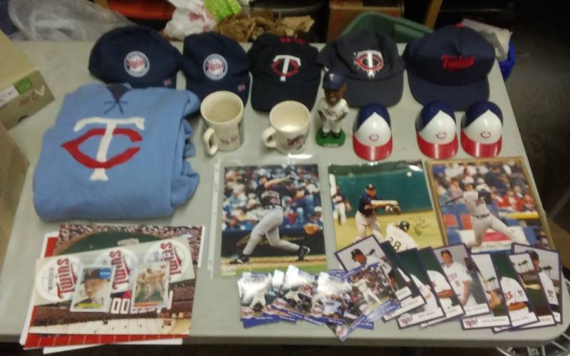 lot 13 image: Lot Of MN Twins Collectibles