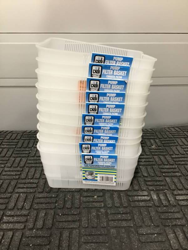 lot 67 image: Dial Manufacturing Pump Filter Basket for Evaporative Coolers- Lot of 10 Baskets