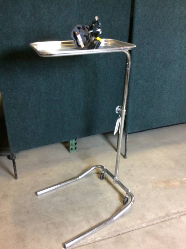 lot 46 image: Stainless Steel Mayo Stand