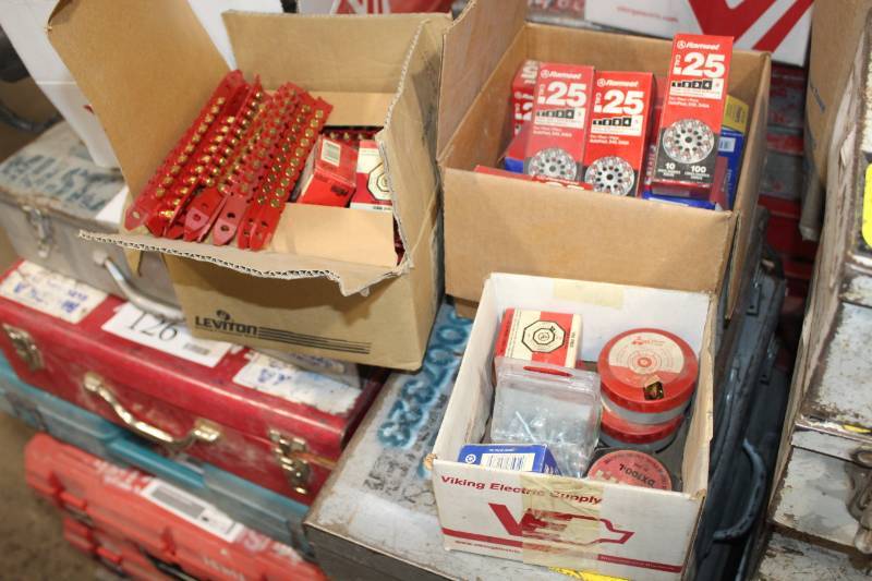 lot 94 image: Misc. Charges, Fasteners