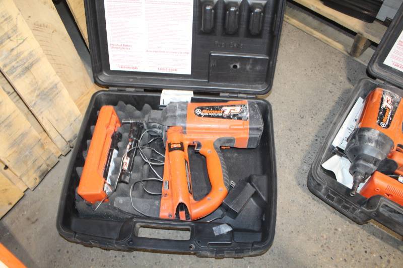 lot 80 image: Ramset T3 Cordless Fastener with Battery, Charger, Case