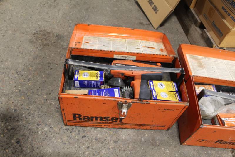 lot 83 image: Ramset D60 Fastener with Case, Accessories