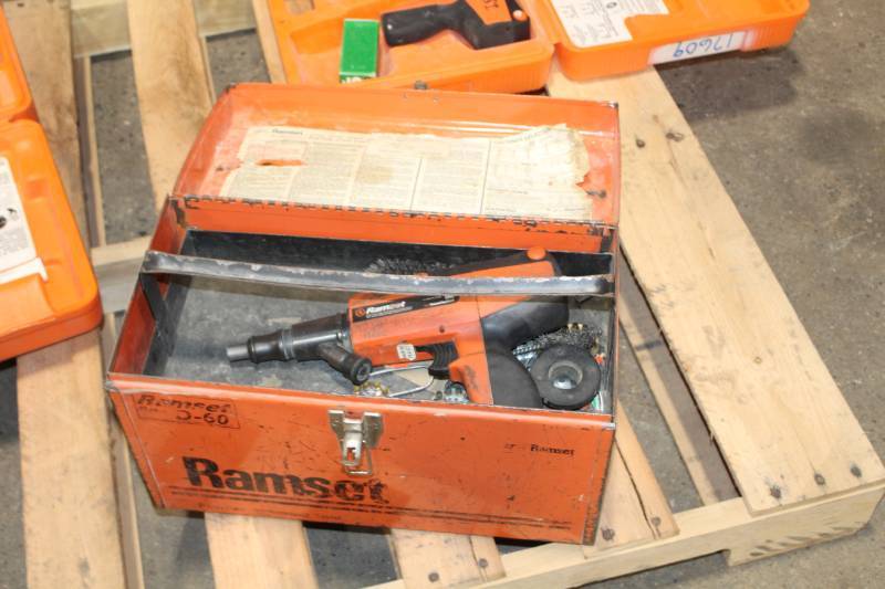 lot 82 image: Ramset D60 Fastener with Case, Accessories