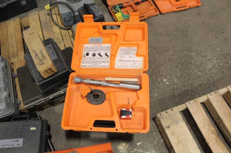 lot 88 image: Ramset Ceiling Master Fastener with Case, Accessories