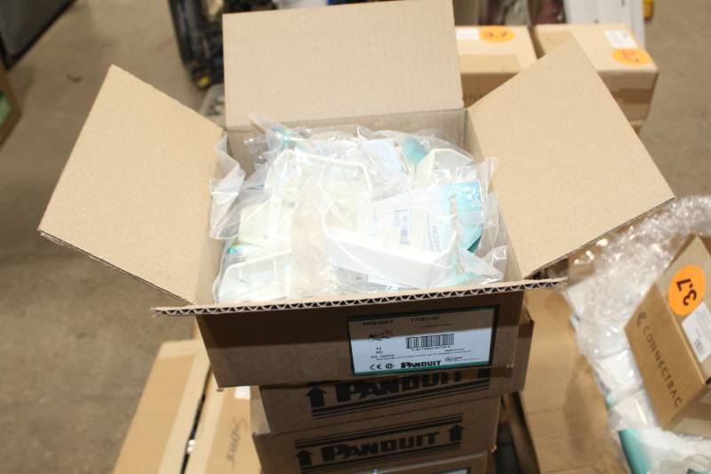 lot 198 image: Panduit Surface Runway T-70 End Cap Fitting