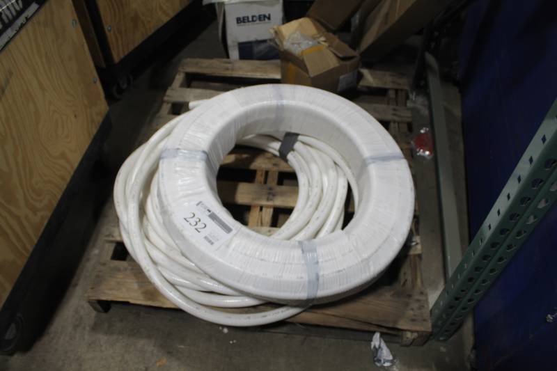 lot 232 image: Lot of (2) flexible plumbing PVC Rolls