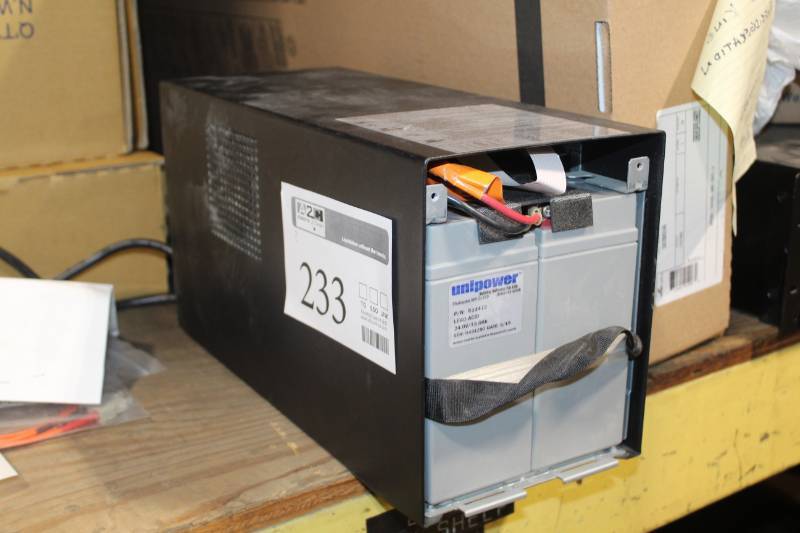 lot 233 image: Unipower Uninterruptible Power Supply
