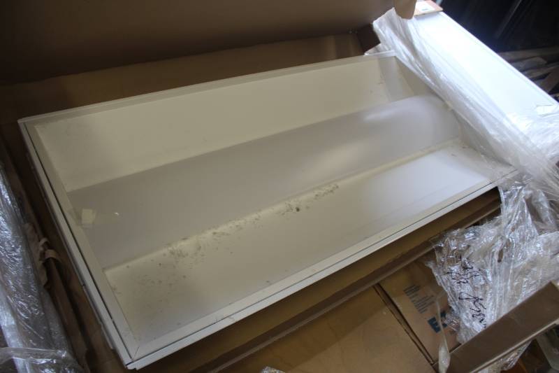 lot 71 image: Lot of (13) 2x4 Recessed Troffer Commercial Lighting