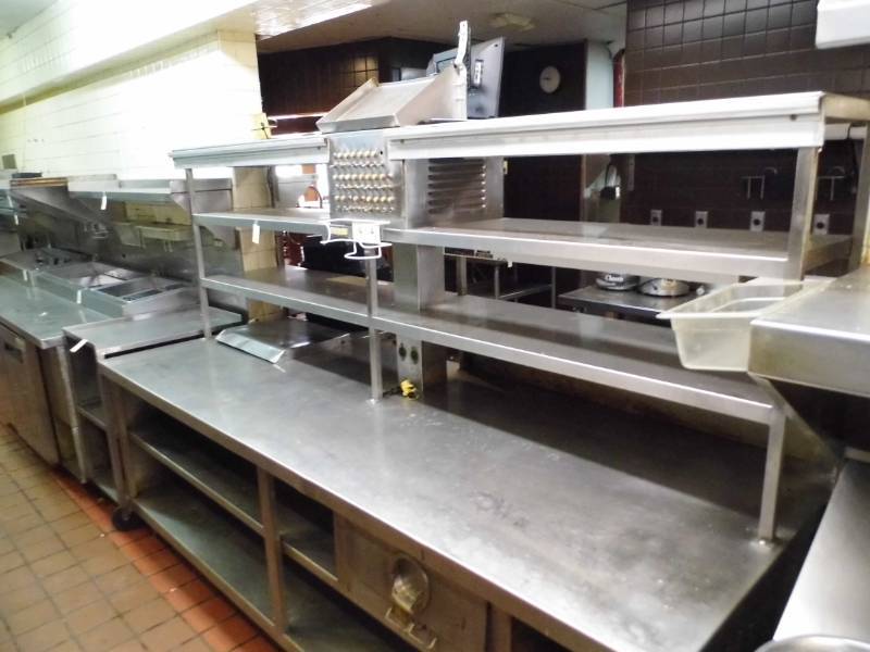 lot 4 image: Stainless Steel Work Surface