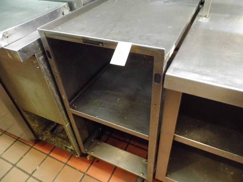 lot 5 image: Stainless Steel Cart