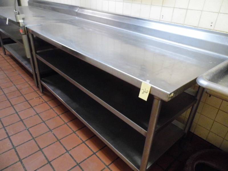 lot 26 image: Stainless Steel Table