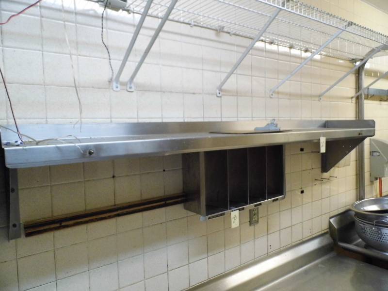 lot 27 image: Stainless Steel Shelf