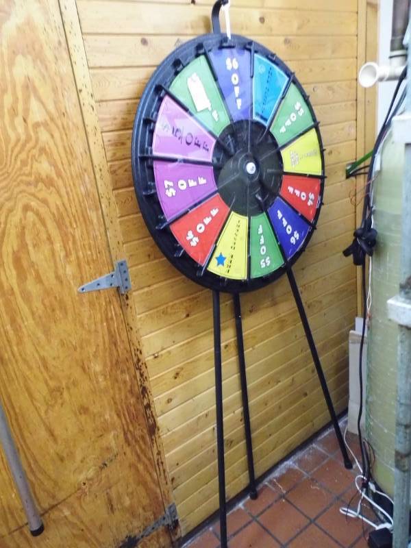 lot 78 image: Prize Wheel