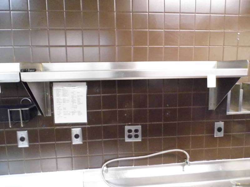 lot 87 image: Stainless Steel Shelf