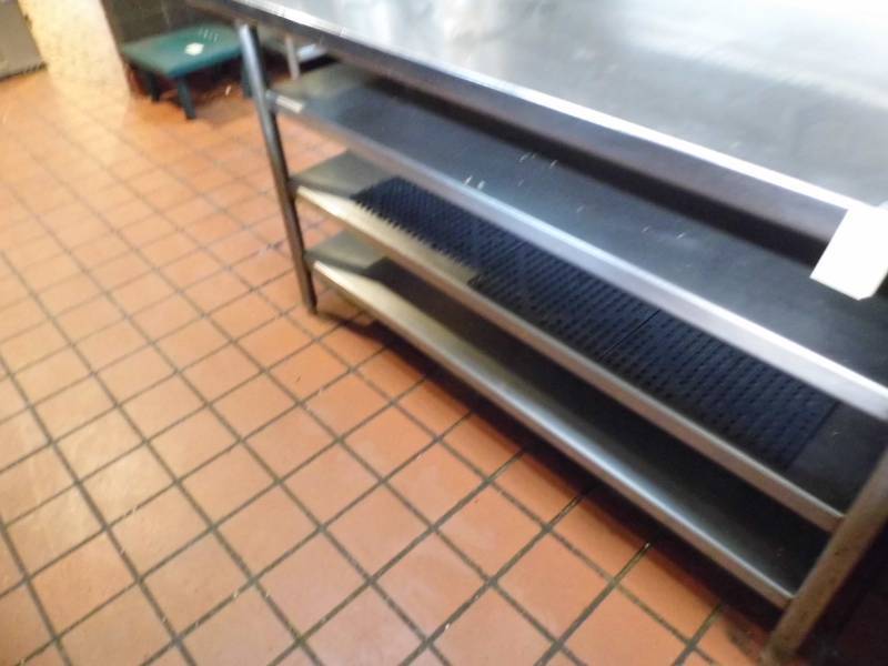 lot 89 image: Stainless Steel Table