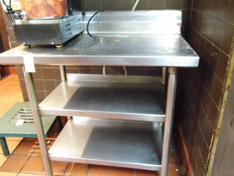 lot 94 image: Stainless Steel Table