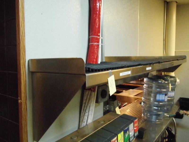 lot 97 image: Stainless Steel Shelf