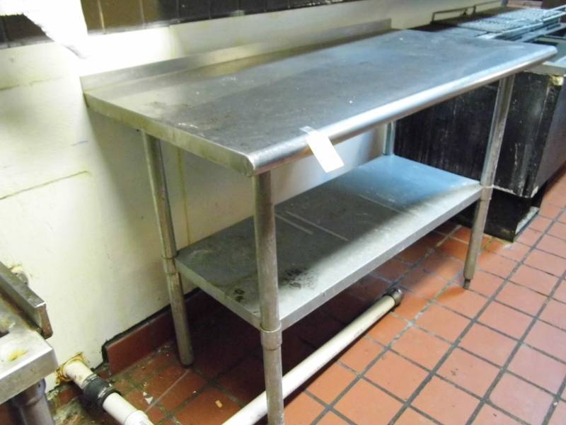 lot 111 image: Stainless Steel Table