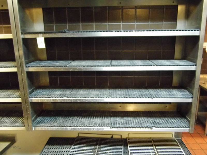lot 113 image: Stainless Steel Shelf