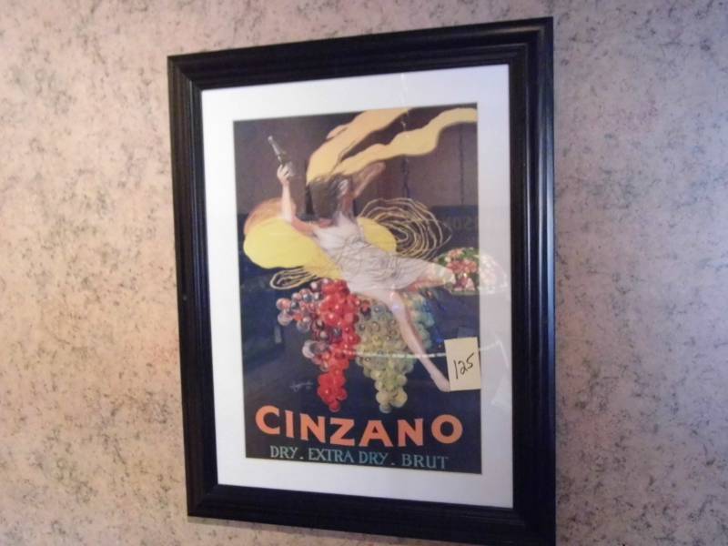 lot 125 image: Cinzano Picture