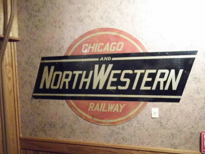 lot 131 image: NorthWestern Sign