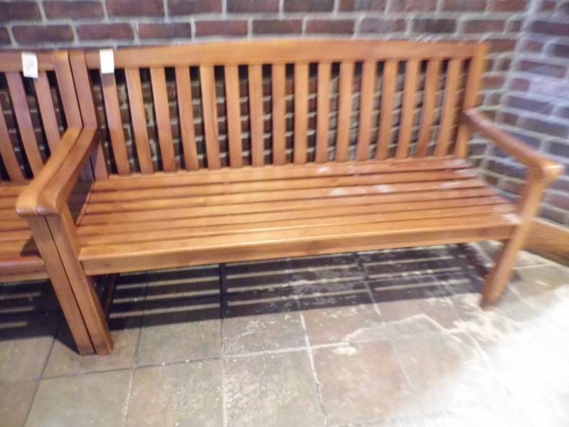 lot 173 image: Wooden Bench