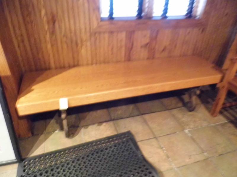lot 179 image: Wooden Bench