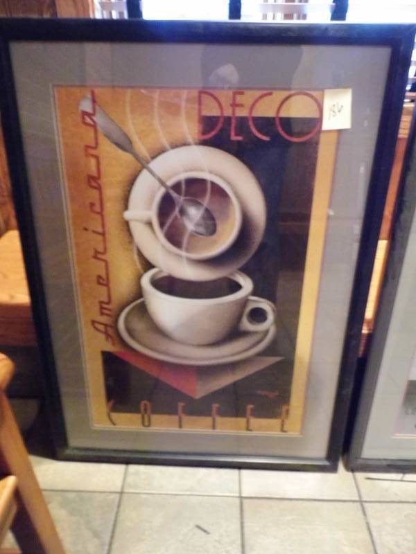 lot 186 image: Deco Artwork