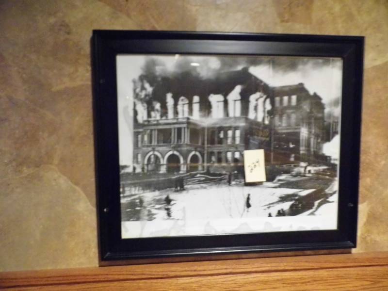 lot 224 image: ND State Capitol Burning