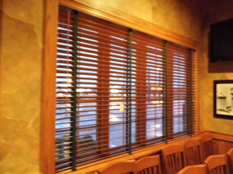 lot 256 image: Wooden Blinds