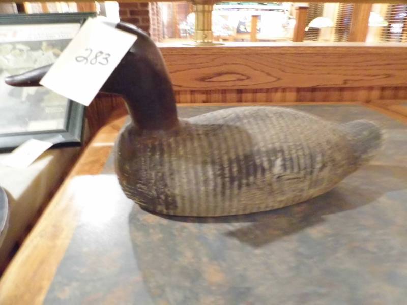 lot 283 image: Wooden Duck