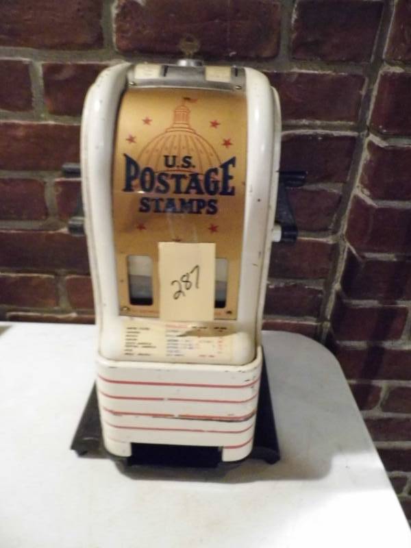 lot 287 image: Postage Stamp Machine