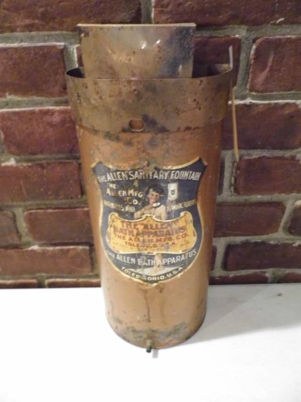 lot 295 image: Allen Sanitary Can