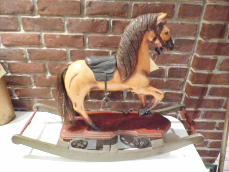 lot 300 image: Rocking Horse