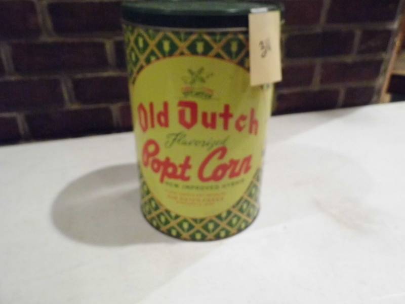 lot 311 image: Old Duitch Popt Corn Tin