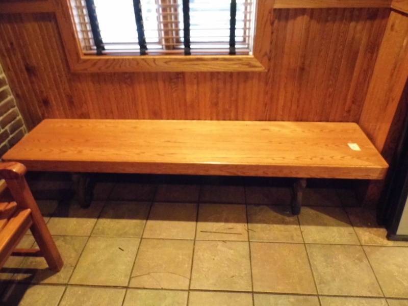 lot 181 image: Wooden Bench