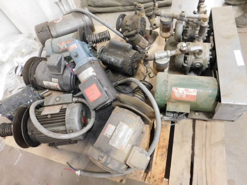 Misc. Lot of Used Electric Motors