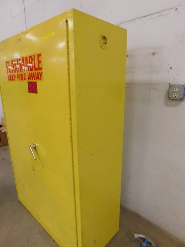 Flammable Safety Cabinet - 43(w) x 65(h) x 18(d)