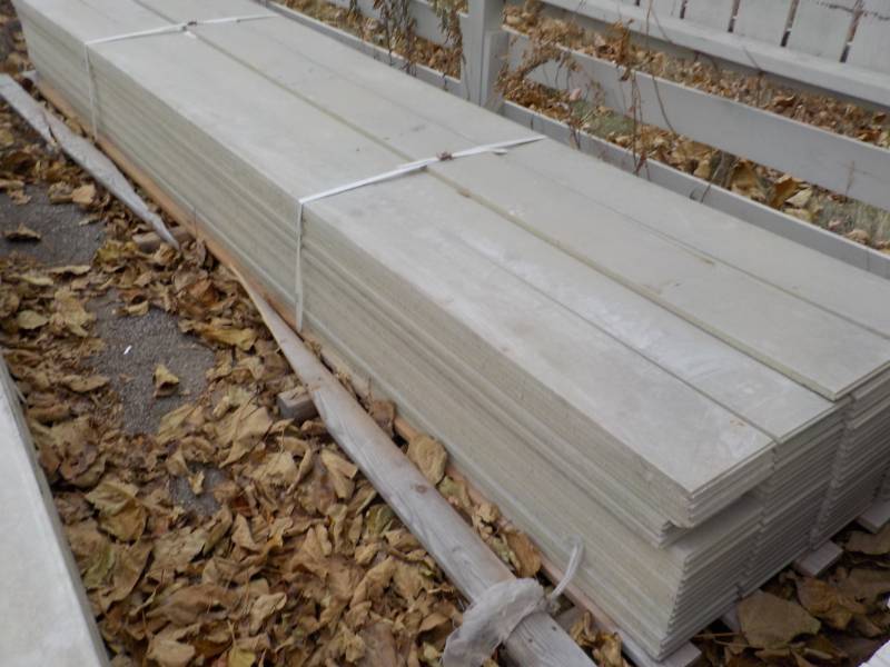 4 Stacks of  Siding 12 ft long...