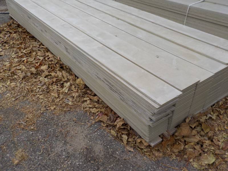 6 Stacks of  Siding 12 ft long...