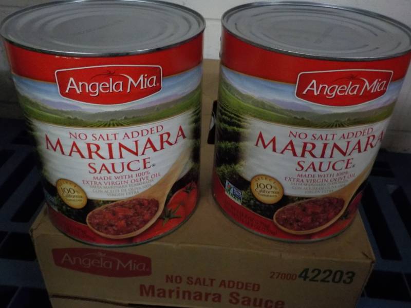 2 - 6 lbs. 8 oz Cans of Angela Mia ...