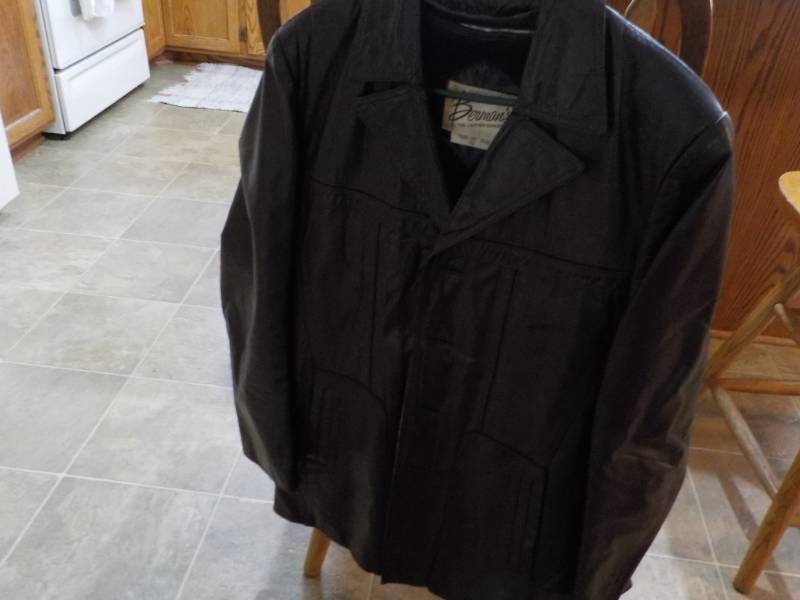 Bermans Leather Jacket size 40 li...