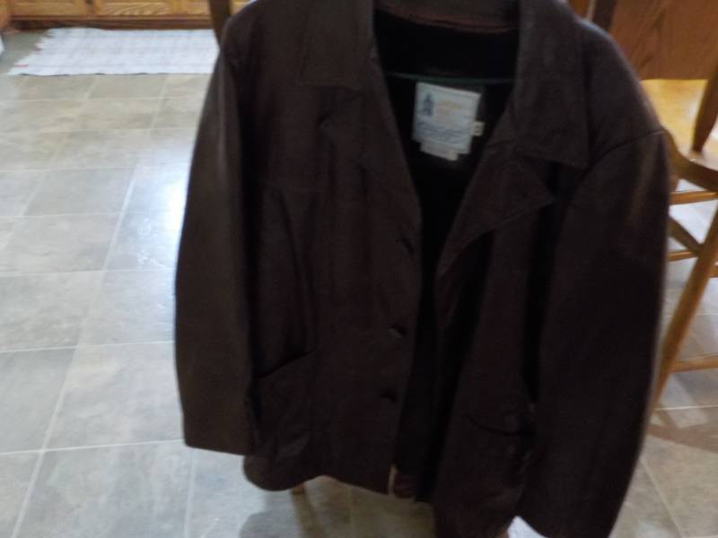London Fog Leather Jacket size 46 ...