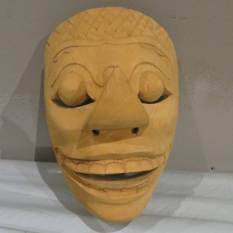 lot 23 image: Wooden Mask