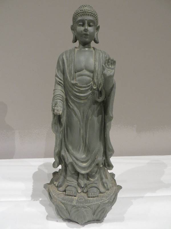 lot 46 image: Plastic Buddha Statue