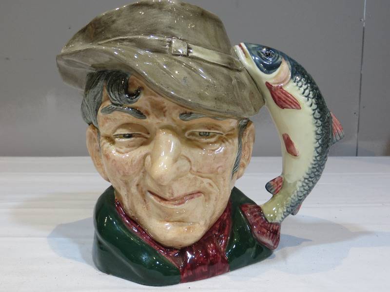 lot 68 image: Royal Doulton The Poacher Toby Mug