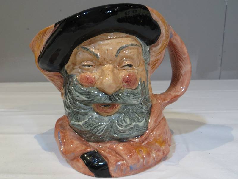 lot 76 image: Royal Doulton Falstaff Toby Mug