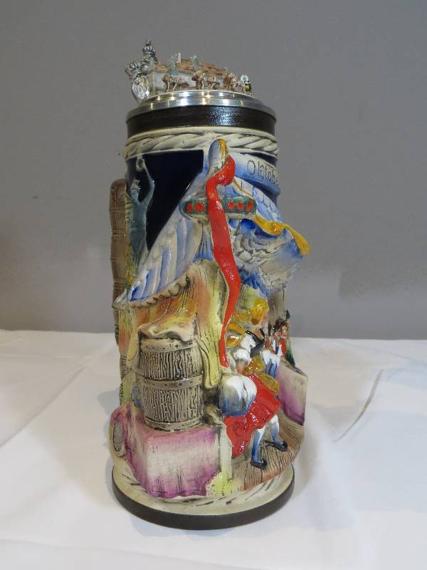 lot 91 image: Exclusive Limited Edition Collectors Series Romantic Germany Oktoberfest Stein