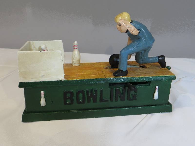 lot 94 image: Working Metal Bowling Bank